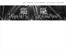 Tablet Screenshot of districtmao.com